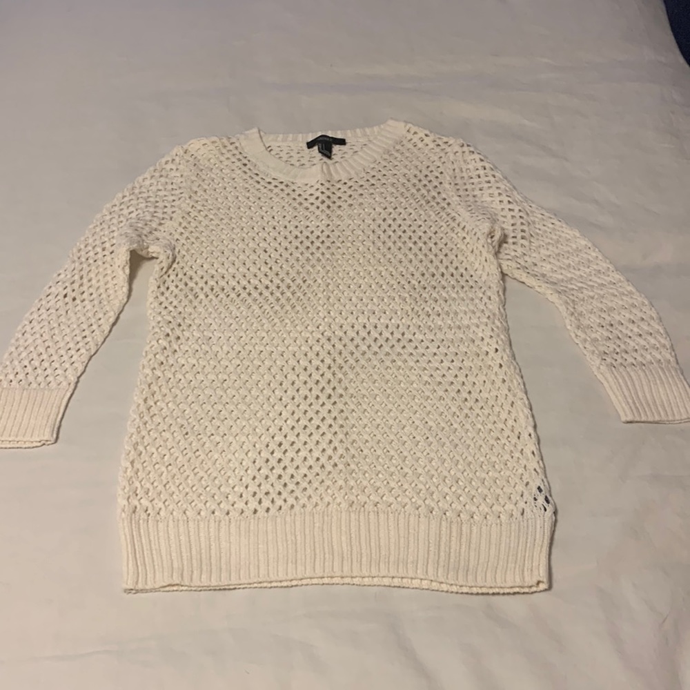 Forever 21 Cream Sweater